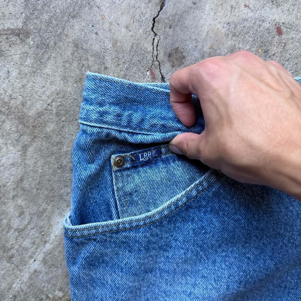 Lee Vintage Straight Leg Jeans, Size 32x30,
Denim, Made in USA - Picture 4 of 7